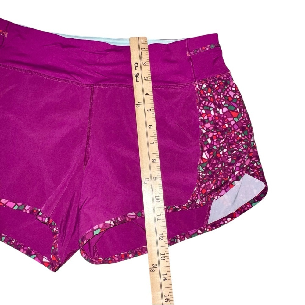 Lululemon size 8 Real Quick Regal Plum/Paradise nwot - Picture 8 of 10